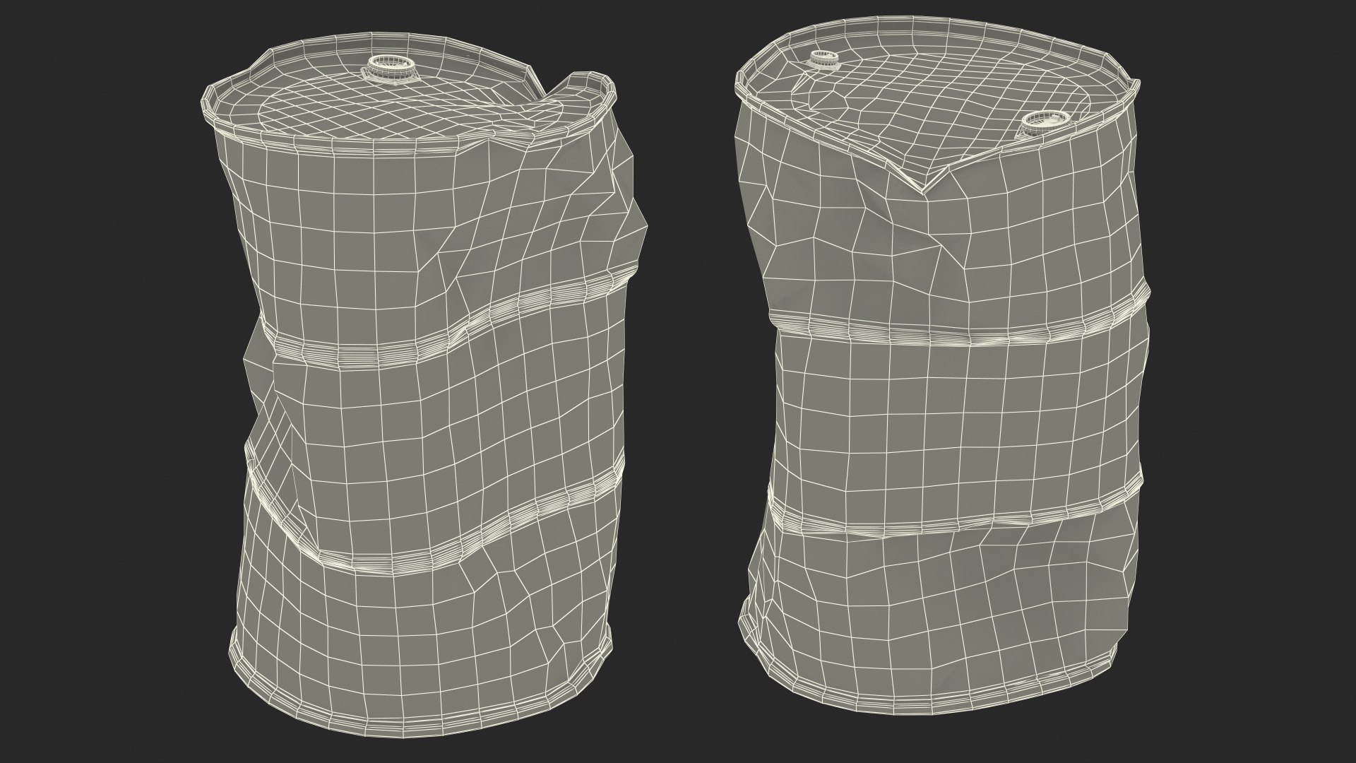 damaged motor oil barrel 3D https://p.turbosquid.com/ts-thumb/wr/nRUBPk/BR/damagedmotoroilbarrelmb3dmodel026/jpg/1615340954/1920x1080/fit_q87/8dc54cfa89b7e90d8b68d33dad6bfef291c1a241/damagedmotoroilbarrelmb3dmodel026.jpg