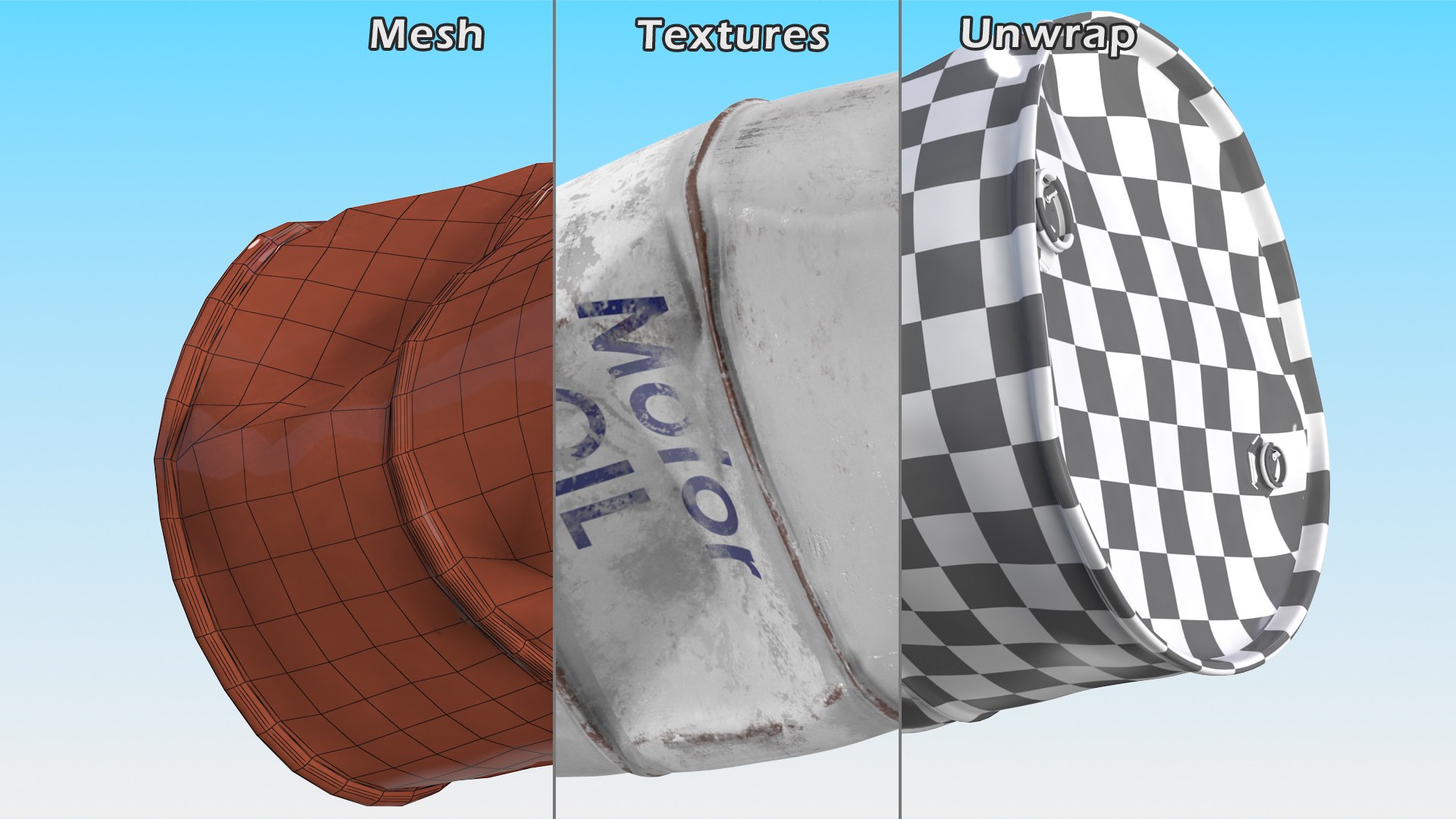 damaged motor oil barrel 3D https://p.turbosquid.com/ts-thumb/wr/nRUBPk/W8/damagedmotoroilbarrelmb3dmodel015/jpg/1615340896/1920x1080/fit_q87/543b7eda9a0d080735cd4597b4d62b02b42ac04c/damagedmotoroilbarrelmb3dmodel015.jpg