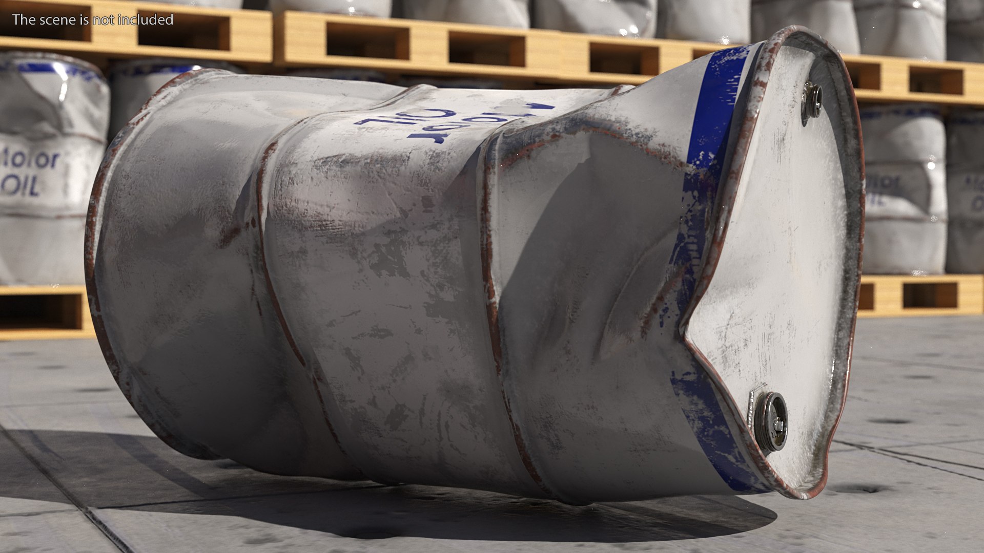 damaged motor oil barrel 3D https://p.turbosquid.com/ts-thumb/wr/nRUBPk/Z8/damagedmotoroilbarrelmb3dmodel004/jpg/1615340833/1920x1080/fit_q87/29c7c63ce797bc9dc13589c0aeeb94835ec89c95/damagedmotoroilbarrelmb3dmodel004.jpg