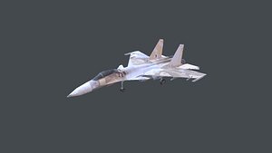 3d fighter su-33