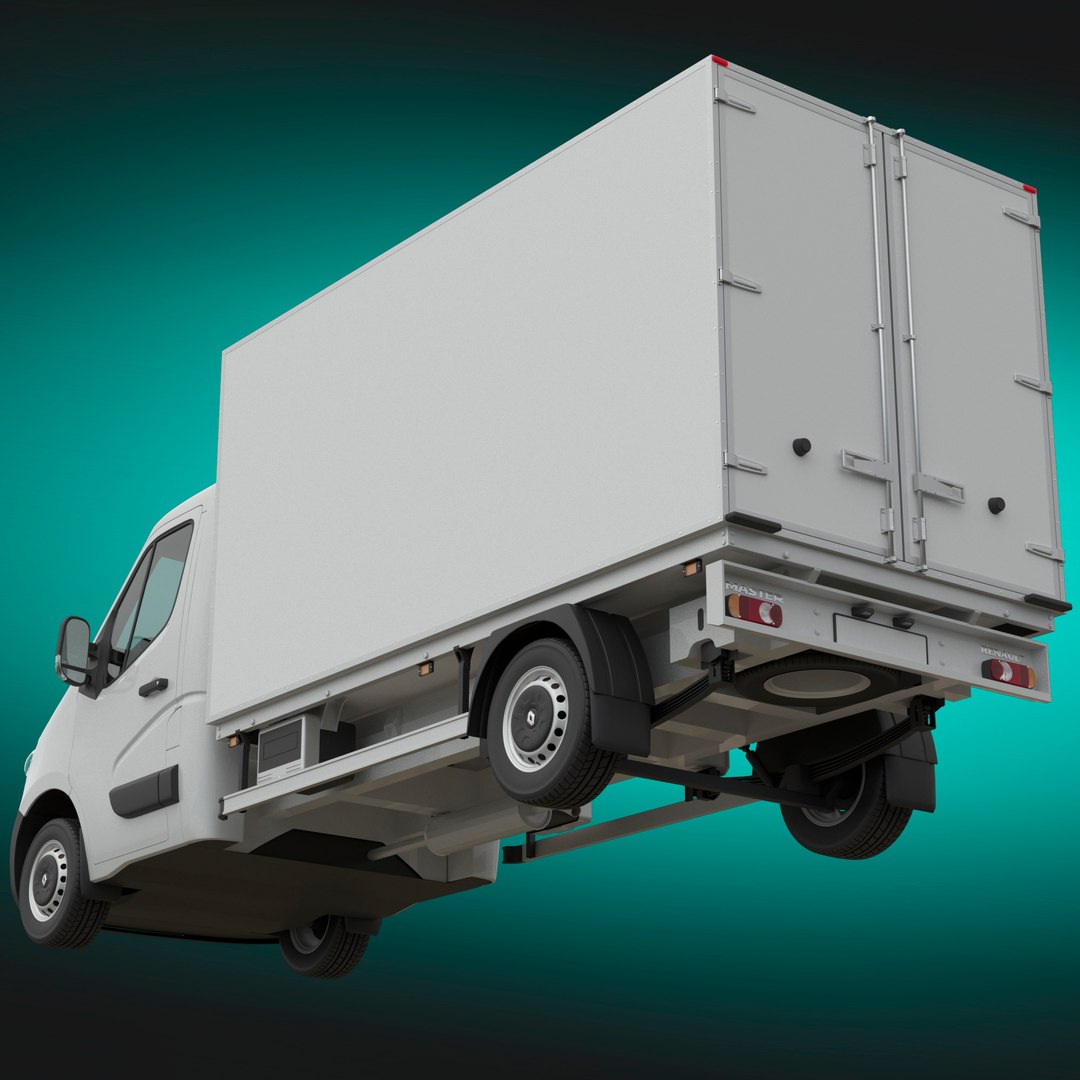 Renault Master 2015 BoxTruck FWD 3D Model - TurboSquid 1924879