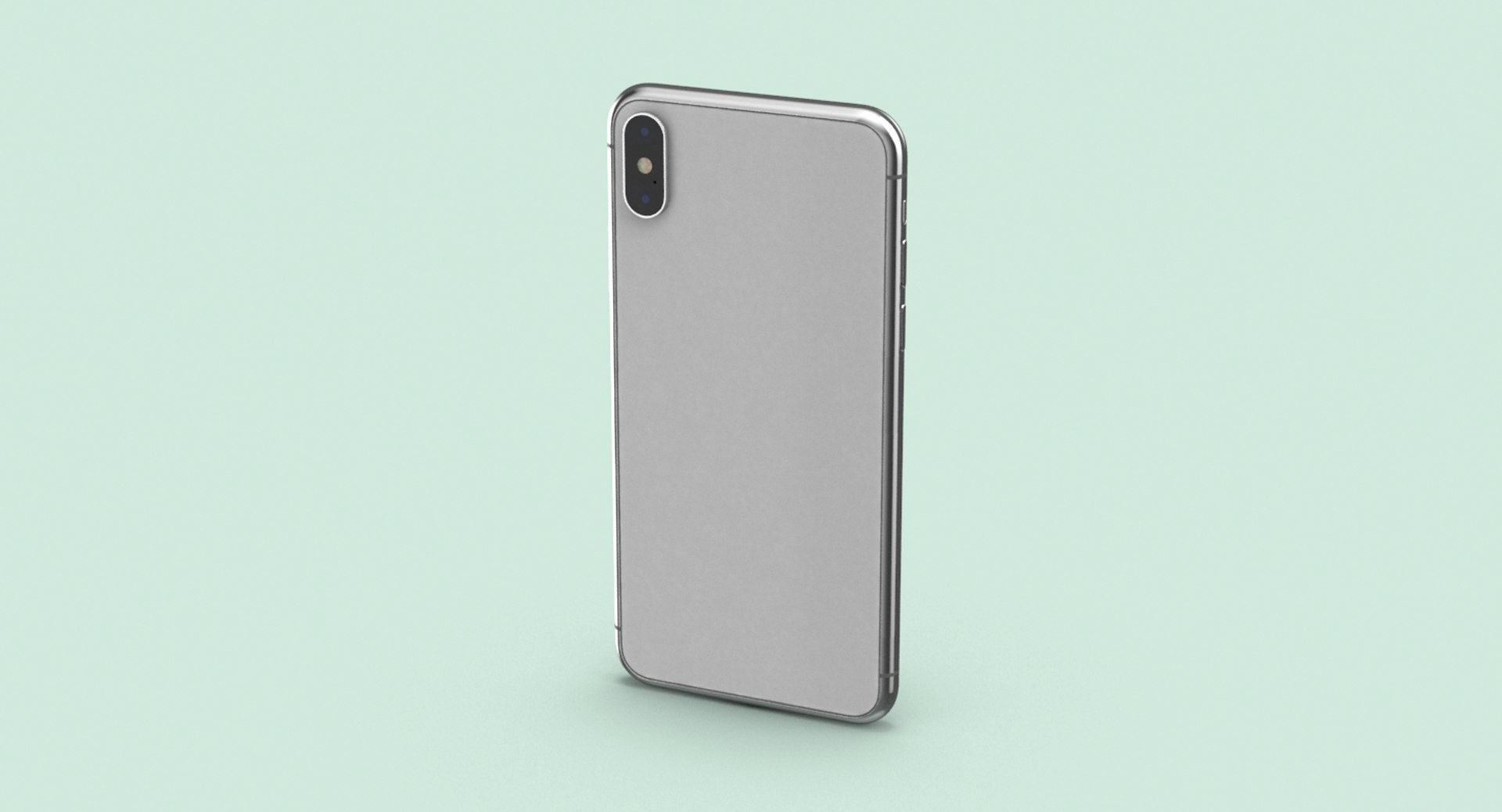 Iphone-x---unbranded-silver 3D Model - TurboSquid 1313064