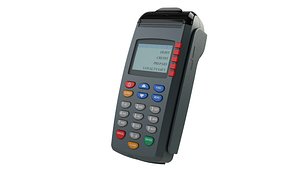 pos terminal 3d obj