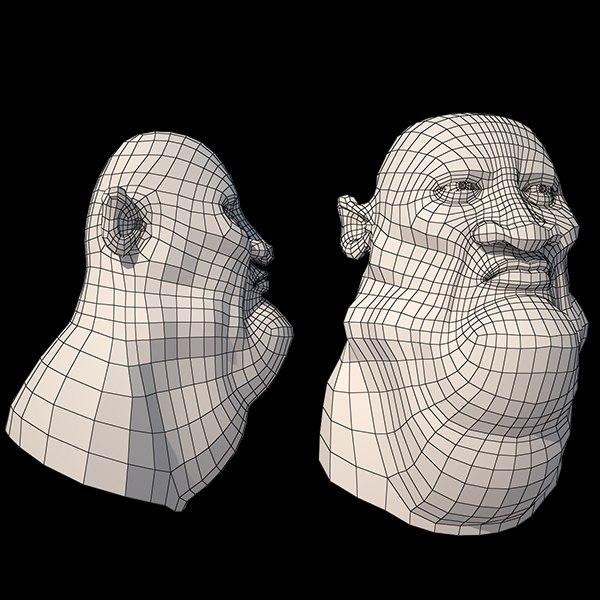 3d captain rig model