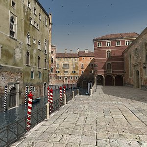 Venice Scene 05 3D