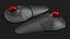 Trackball Mouses Collection 3D model