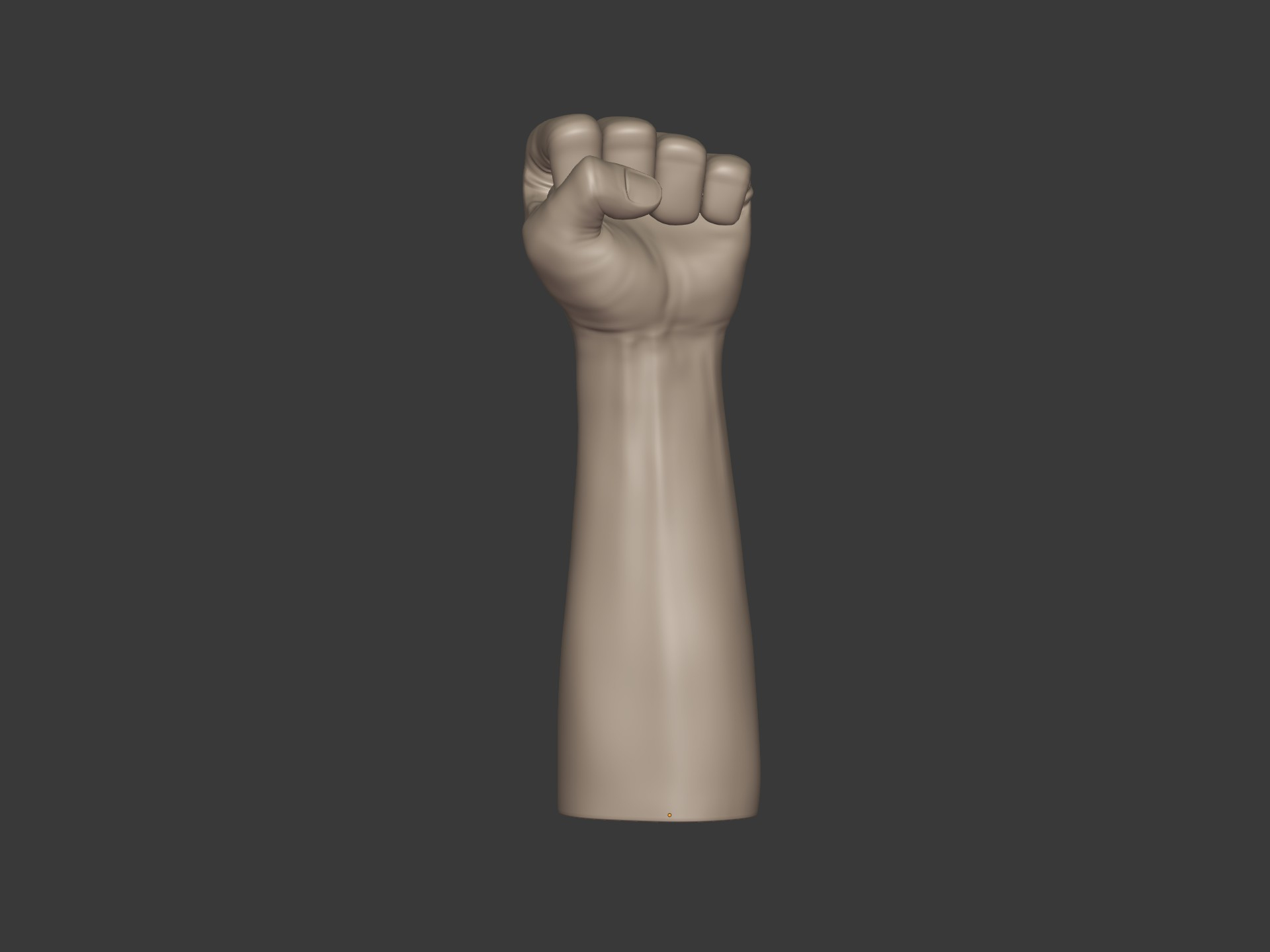 Fist Figurine 3D TurboSquid 1748788
