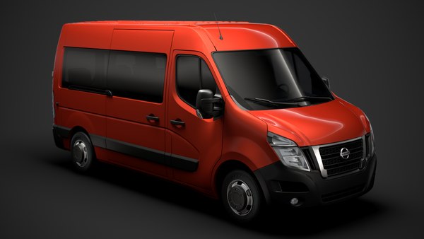 3D nissan nv 400 l2h2 model