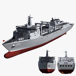 Hulun Lake supply ship side number 965 China PLA