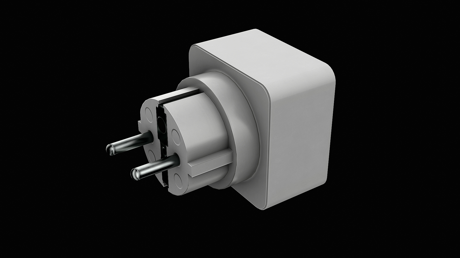 3D Universal Plug Adapter model https://p.turbosquid.com/ts-thumb/ws/6fCJUt/G9/0001/jpg/1729336094/1920x1080/turn_fit_q99/963839f453eb7d3d9c5a9c47bdca51079ac5b0f8/0001-1.jpg