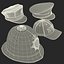 Police Hats 3D Models Collection 2