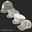 Police Hats 3D Models Collection 2
