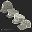 Police Hats 3D Models Collection 2