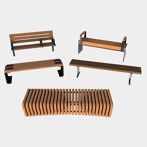 3D Bench pack 01