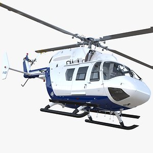 Medium Utility Transport Helicopter Kawasaki BK 117