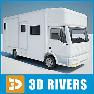 3d horse trailer