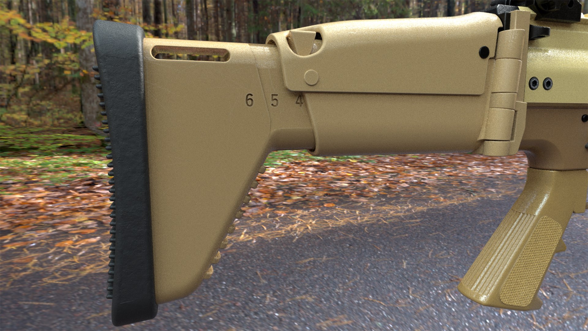 3D Model FN SCAR 17S NRCH - 4K - TurboSquid 1953717