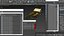 Mineur continu monté sur chenilles jaune d'occasion