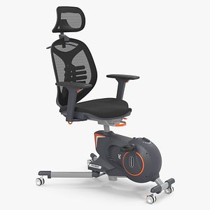 Office Fitness Chair Gray