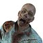 3d zombie rigged modeled model