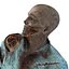 3d zombie rigged modeled model