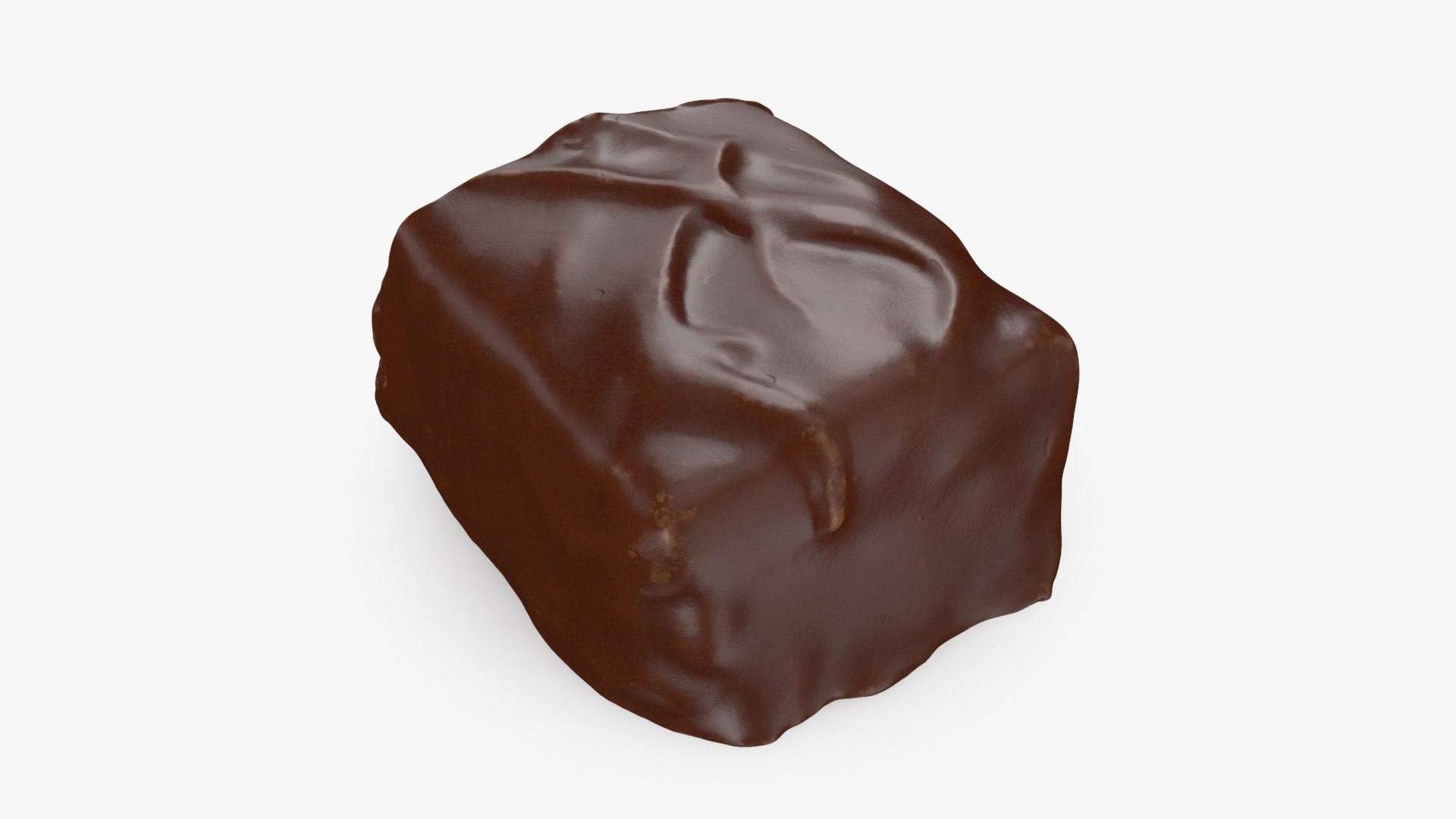 3D Snickers Almond Dark Chocolate Bar Cut - TurboSquid 2192469