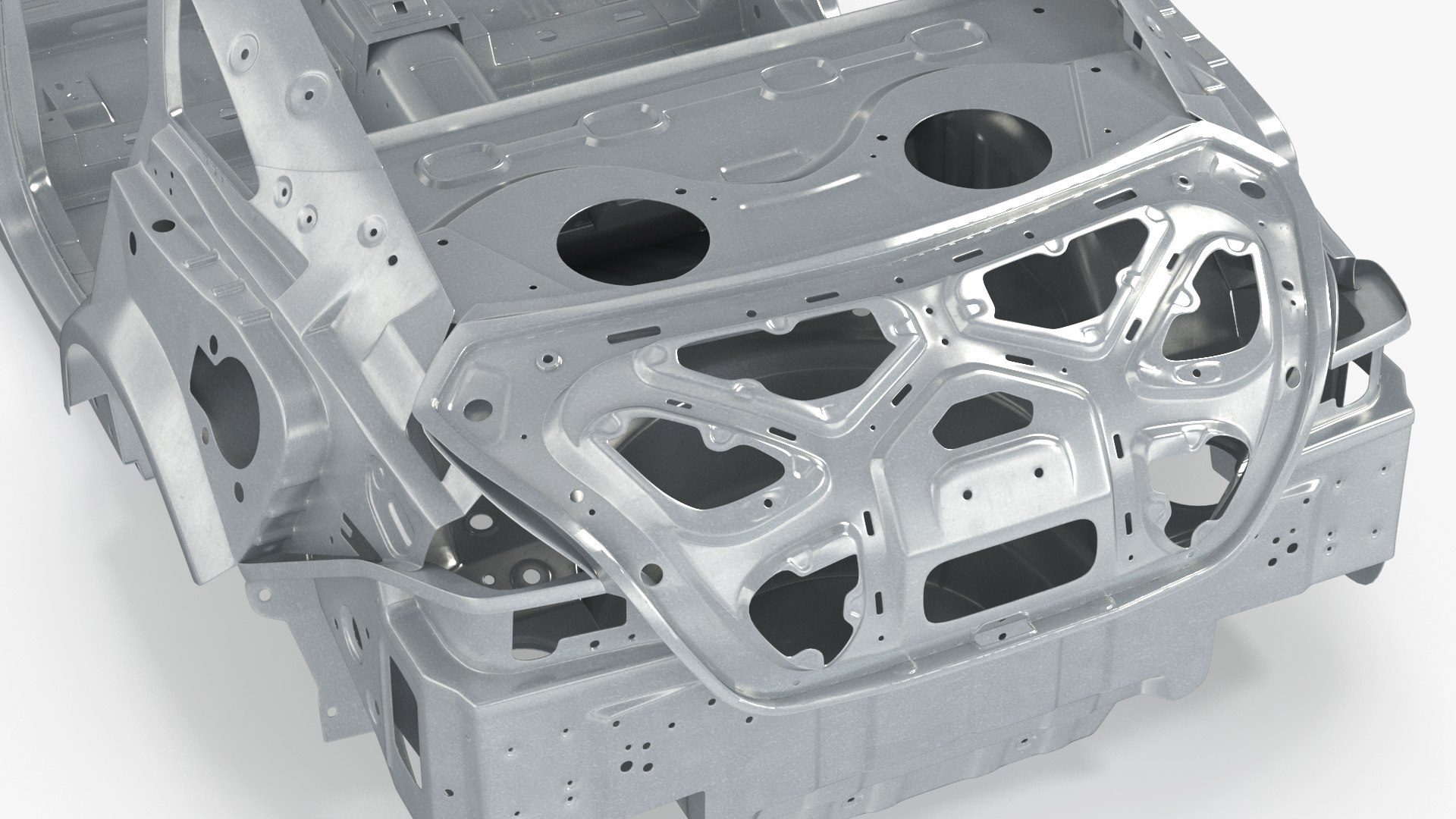 3D Car Frame Rigged - TurboSquid 2212780