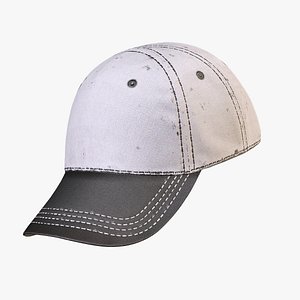 Baseball Cap - Realistic Two-Tone Stitched Hat