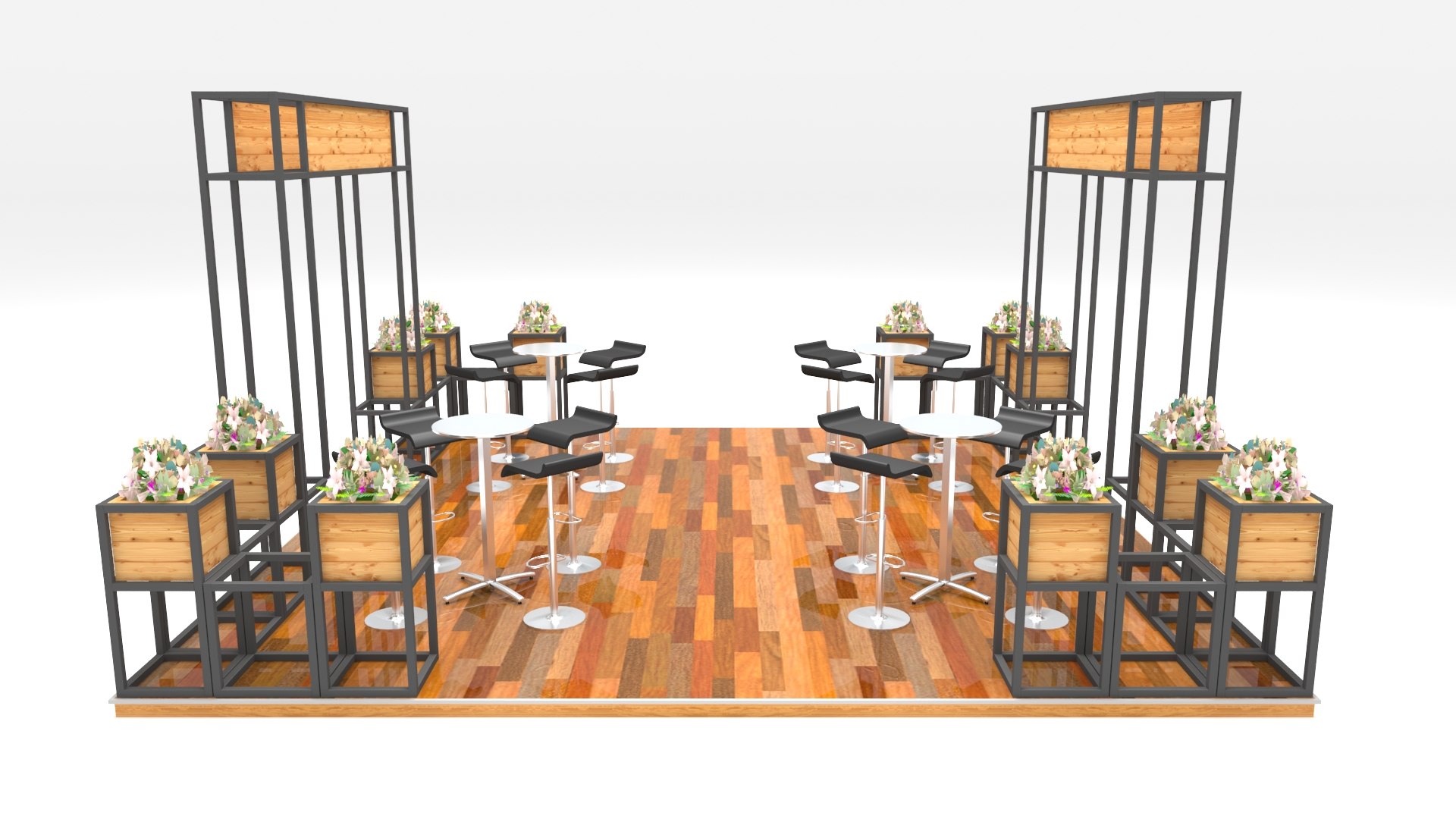 3D Stand Lounge Wood Chair - TurboSquid 1576871