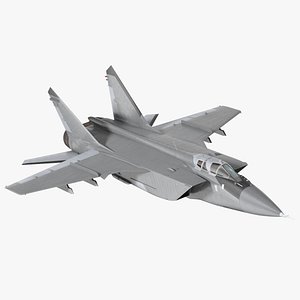 Supersonic Interceptor Aircraft Flight