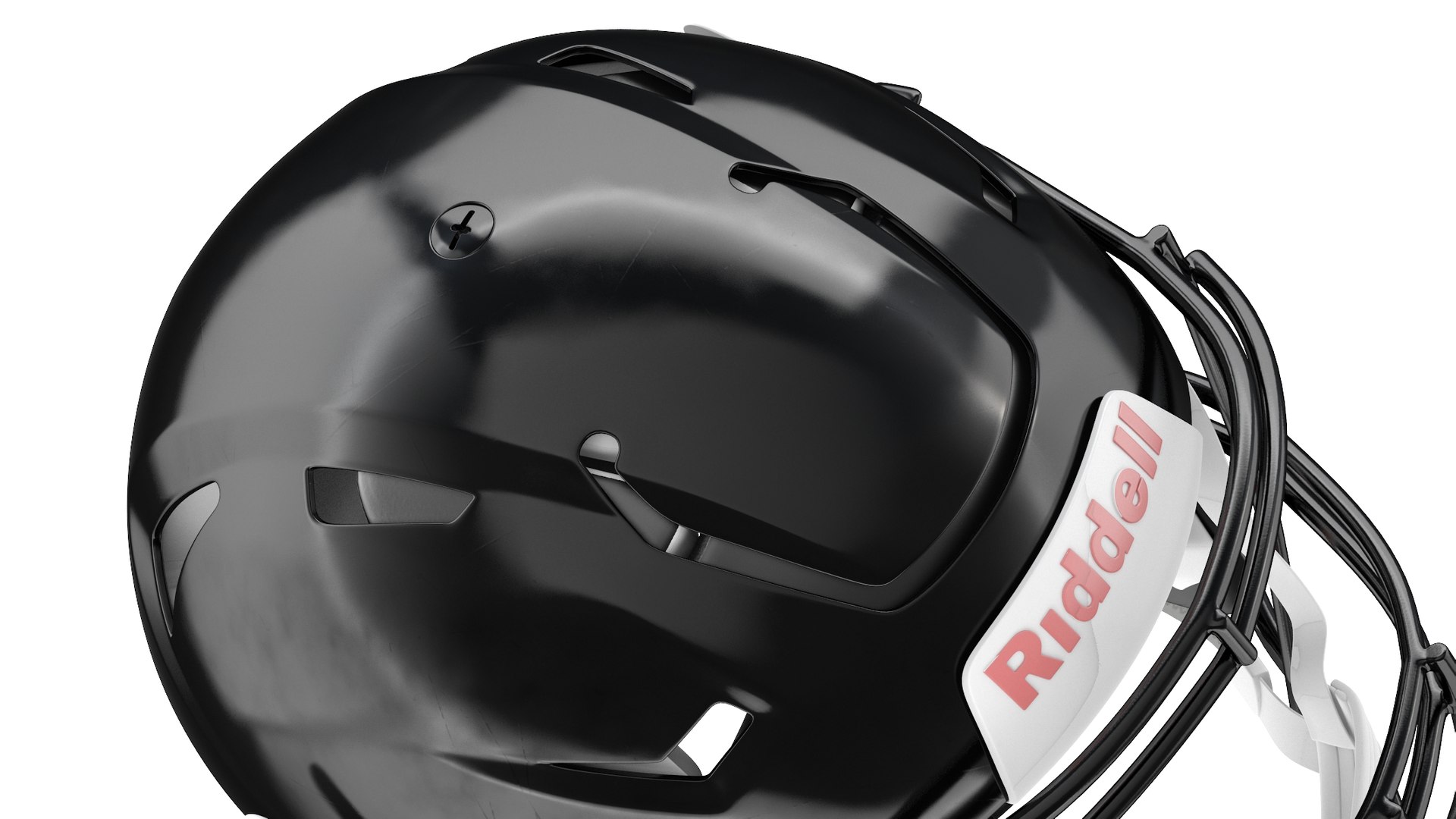 Riddel Speedflex Helmet Black 3D Model $49 - .ma .fbx .3ds .obj