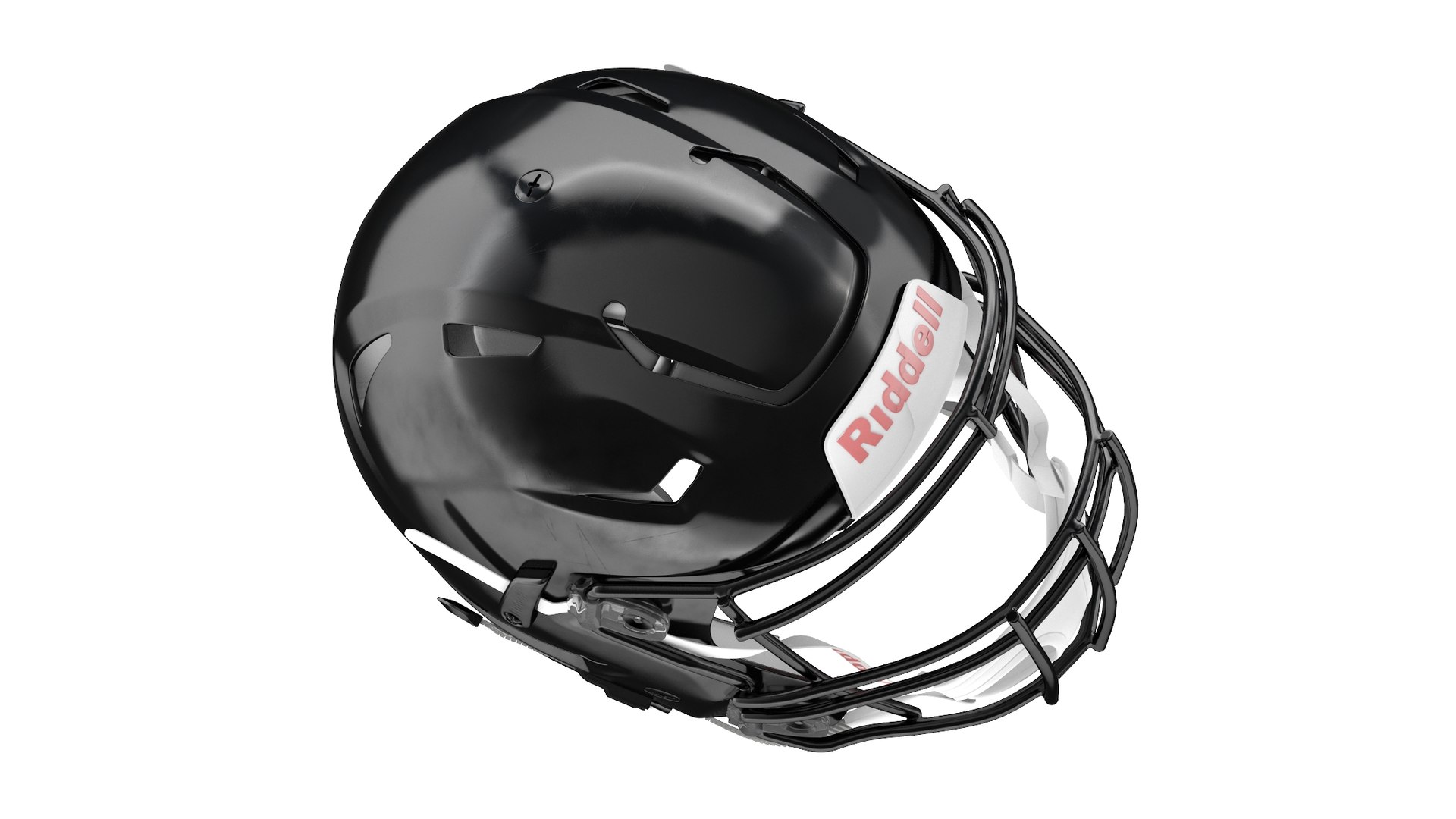 Football Helmet Riddell Model TurboSquid 1592643