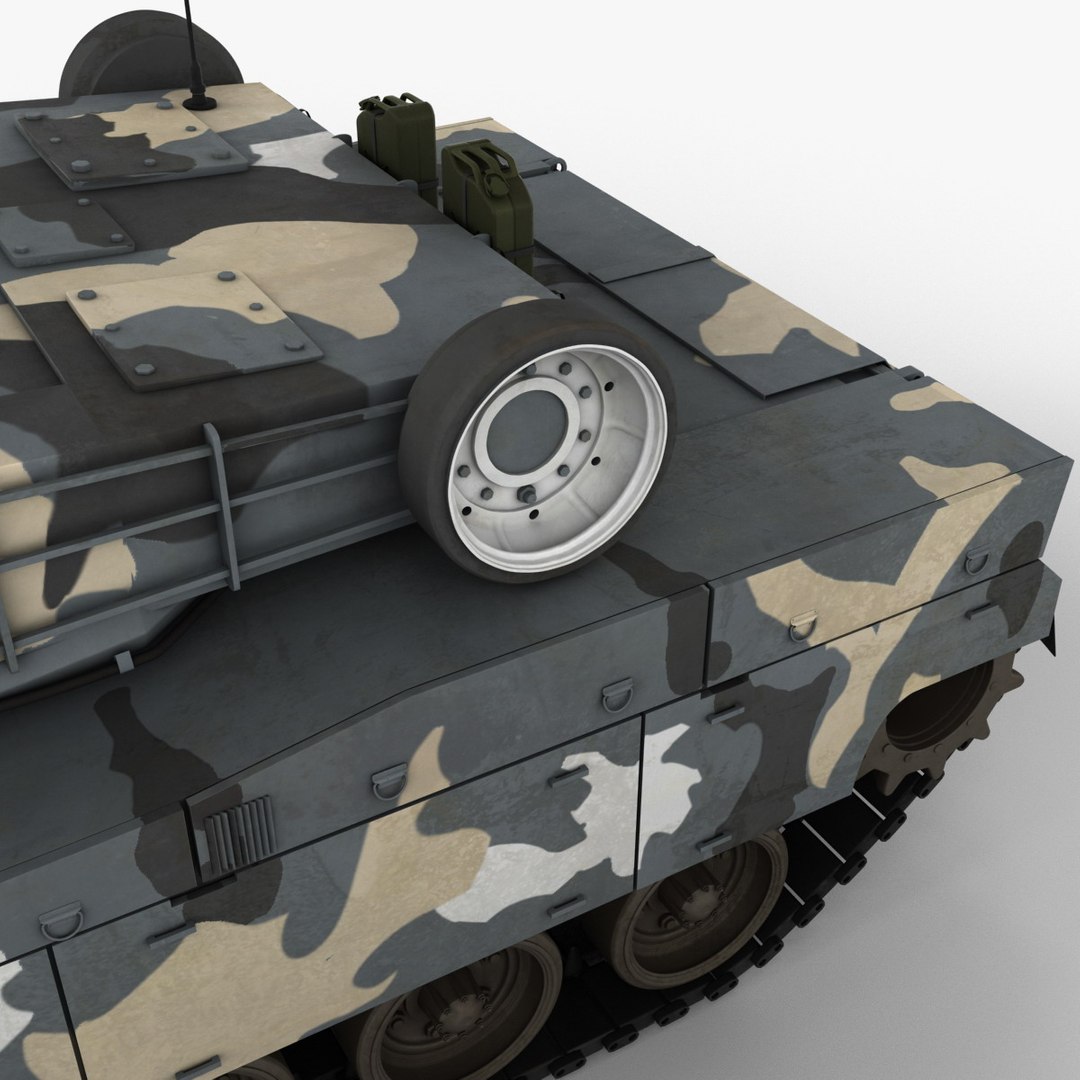 3D Model: Zulfiqar Iranian Main Battle Tank 2 #89261899