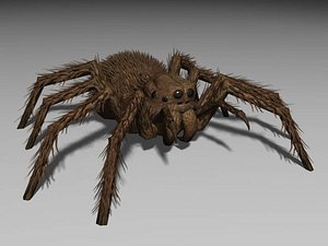3d model of monster spider