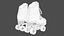 Moxi Roller Skate Beach Bunny 3D Periwinkle Sunset