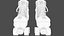 Moxi Roller Skate Beach Bunny 3D Periwinkle Sunset
