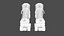 Moxi Roller Skate Beach Bunny 3D Periwinkle Sunset