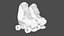 Moxi Roller Skate Beach Bunny 3D Periwinkle Sunset