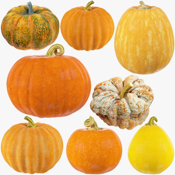 3D Pumpkins Collection V8