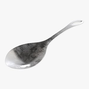 Used steel thick spoon PBR
