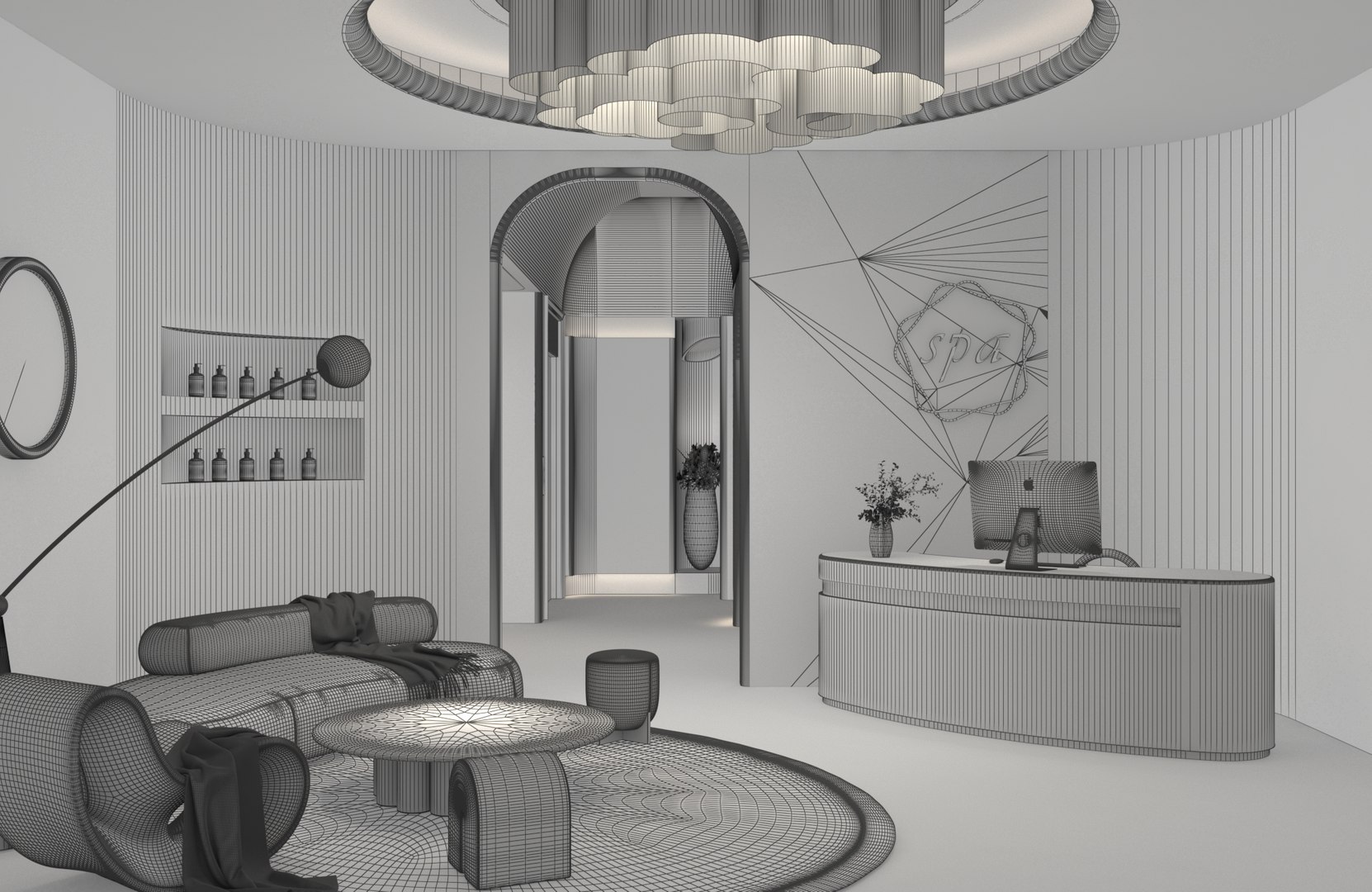 3D Spa Beauty Salon 02 - TurboSquid 2474905