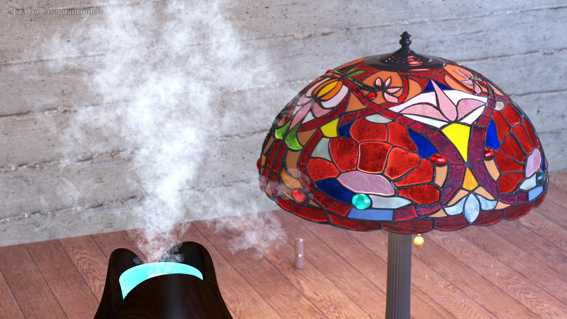 Aroma Oil Diffuser Switched On 3D Model - TurboSquid 2007255