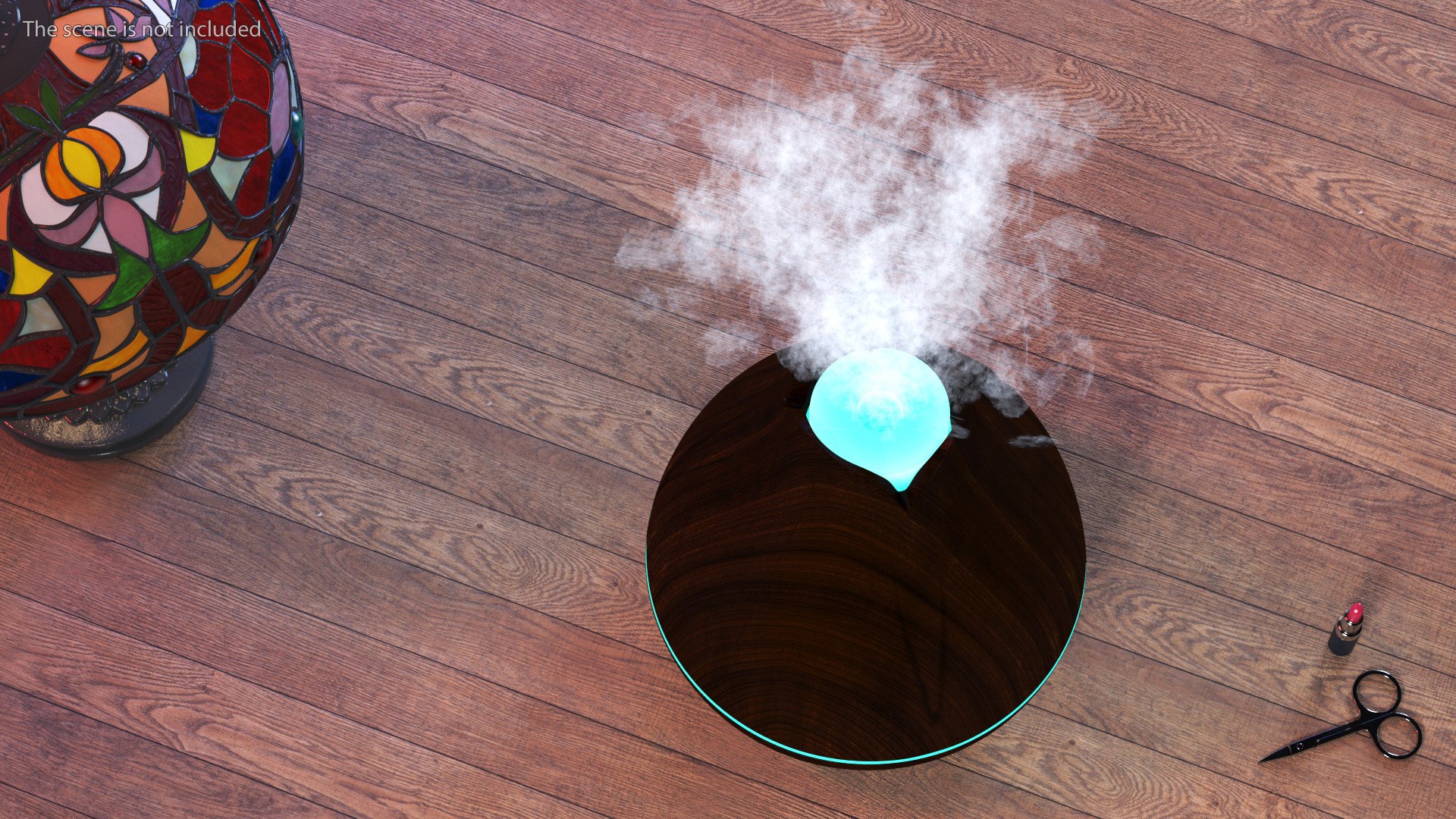 Aroma Oil Diffuser Switched On 3D Model - TurboSquid 2007255