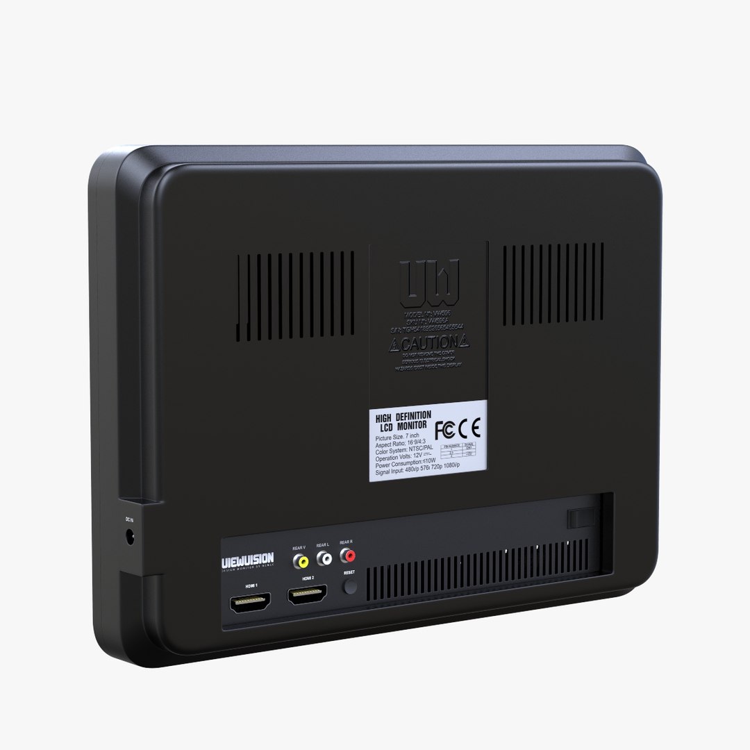3D Small Monitor Video - TurboSquid 1245793