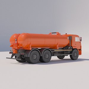 Vacuum machines on chassis KAMAZ-43118