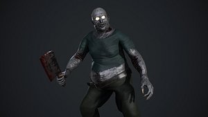 3D Fat Zombie