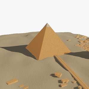 3D Giza Pyramid