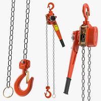 VEVOR Manual Chain Lifting Hoist Orange