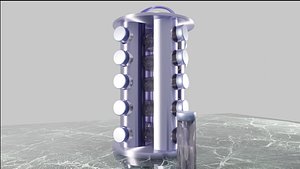 spice rack 3D model