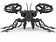 Robot avispa modelo 3D